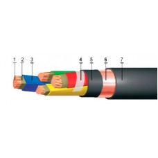 ВВГЭнг-FRLS 4х2,5(ож)-1 Силовые кабели